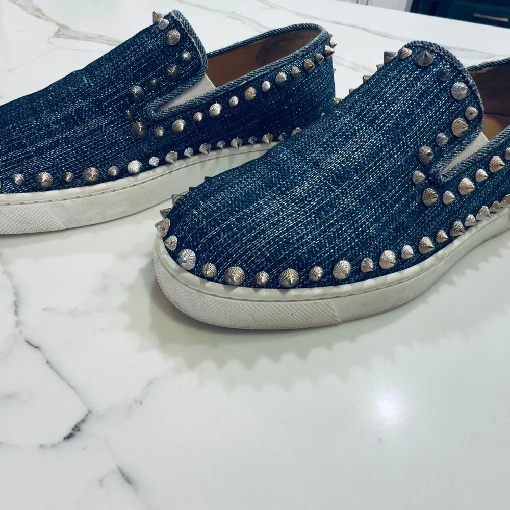 Christian Louboutin Slip On Sneakers - Picture 3 of 5
